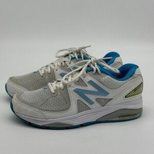 New Balance Shoes Womens 7B 1540 V2 White Blue Running Training Sneaker W1540WB2